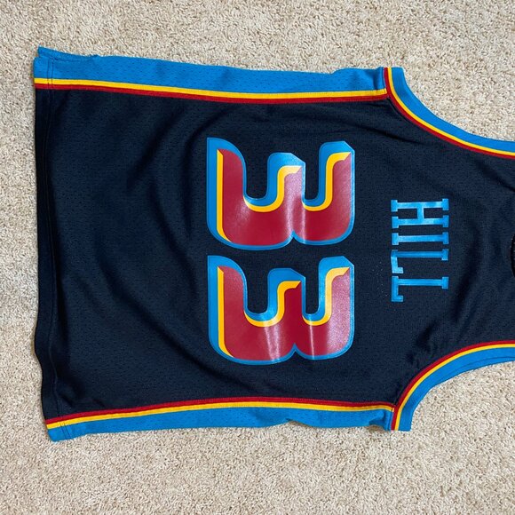 Grant Hill Detroit Pistons Retro Jersey M - Picture 2 of 3